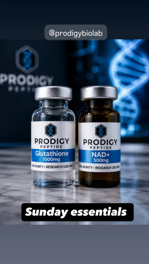 Prodigy Peptide research vials